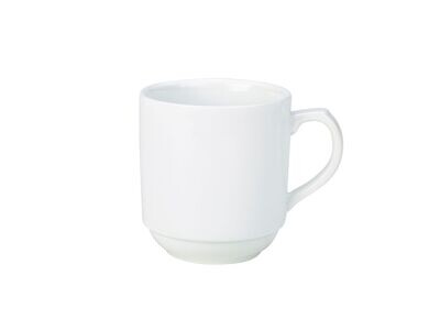 Genware Porcelain Stacking Mug 30cl/ 10oz
