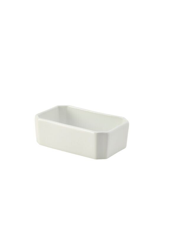 Genware Porcelain Sugar Packet Holder 12 x 7cm/ 4.75 x 2.75"