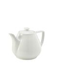 Genware Porcelain Contemporary Teapot 92cl/ 32oz