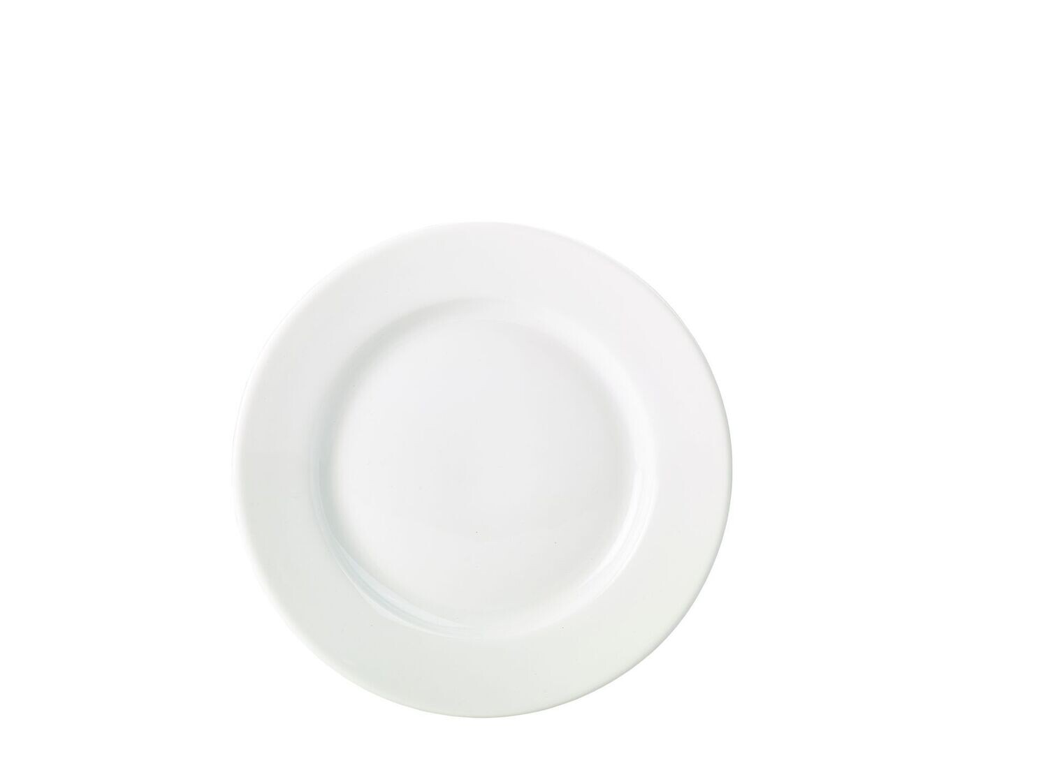 Genware Porcelain Classic Winged Plate 27cm/ 10.75"