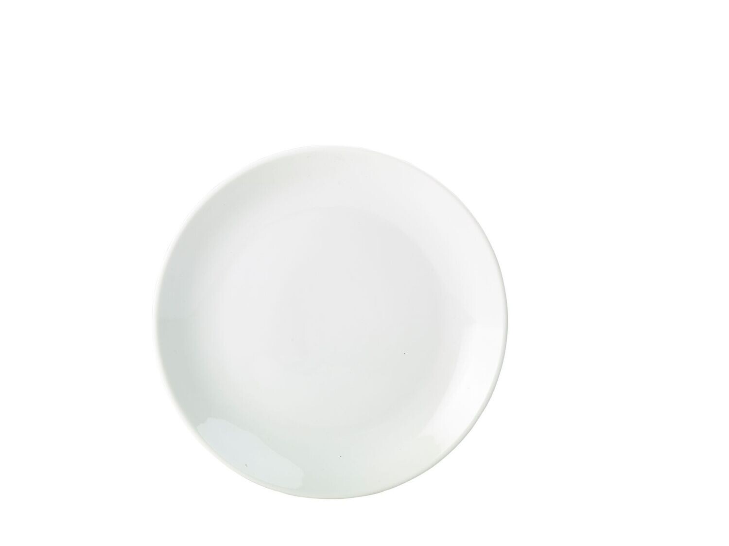 Genware Porcelain Coupe Plate 26cm/ 10.25"