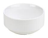 Genware Porcelain Unhandled Soup Bowl