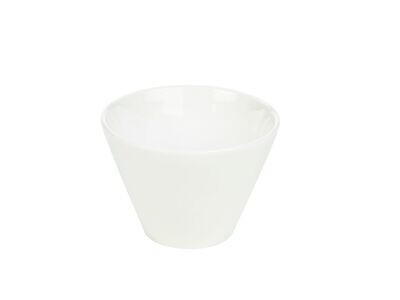 Genware Porcelain Conical Bowl