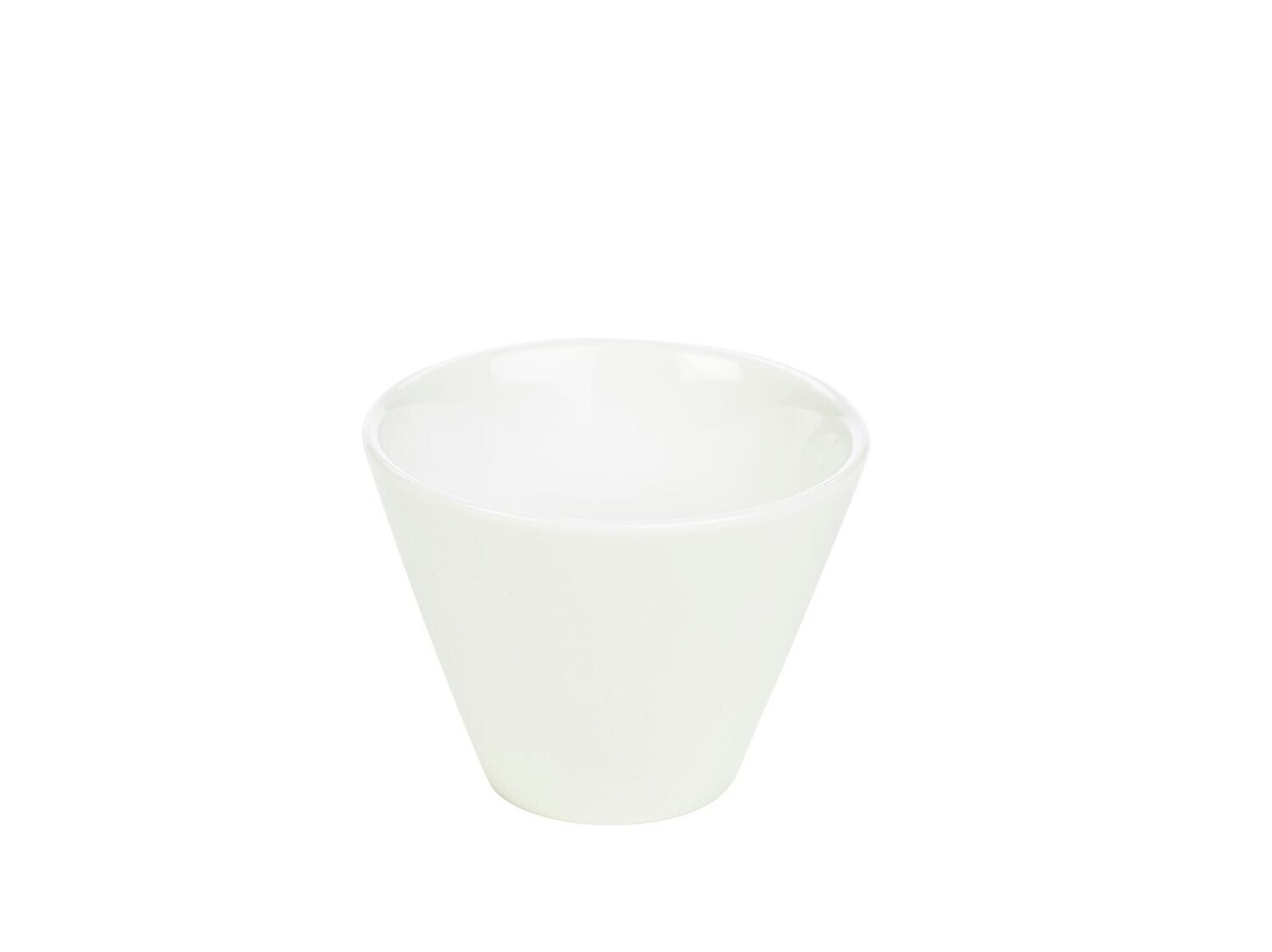 Genware Porcelain Conical Bowl