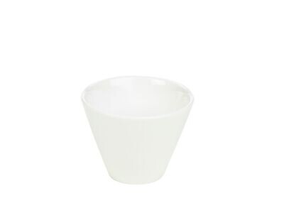 Genware Porcelain Conical Bowl