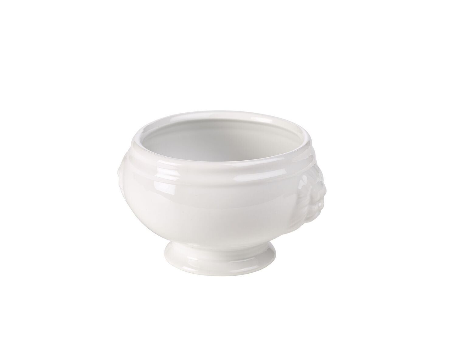 Genware Porcelain Lion Head Soup Bowl