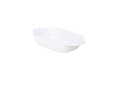 Genware Porcelain Individual Rectangular Dish