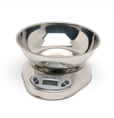 S/St. Digital Scales 5Kg Graduated 1 Gm