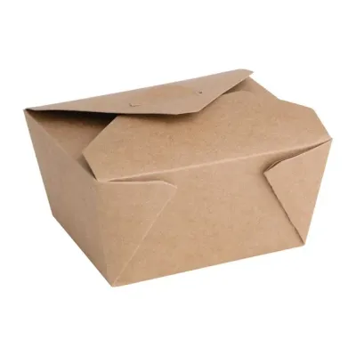 Fiesta Cardboard Takeaway Food Containers 112mm (300 Pack)