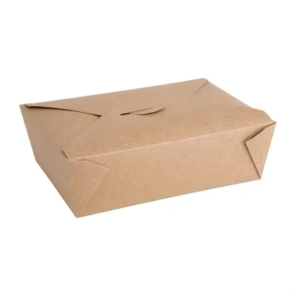 Fiesta Cardboard Takeaway Food Containers 197mm (200 Pack)