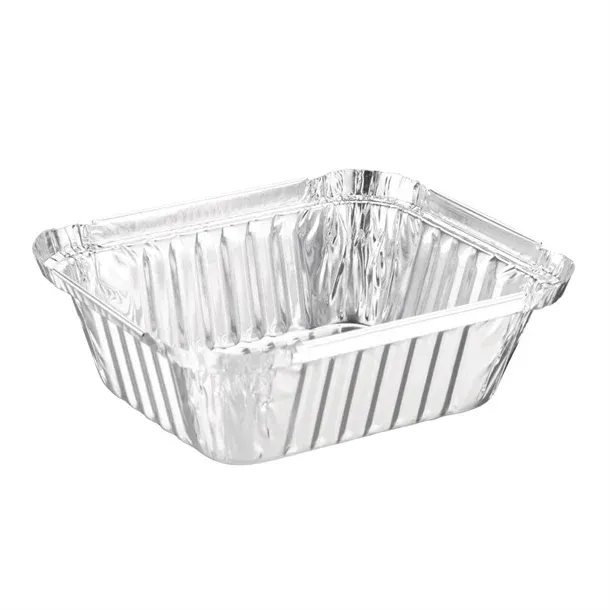 Fiesta Recyclable Foil Containers Medium 450ml (500 Pack)