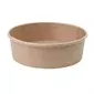 Fiesta Compostable Round Kraft Salad Bowls (Pack of 300)