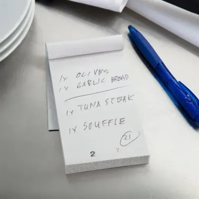 Olympia Restaurant Waiter Pads Duplicate Small (Pack of 50)