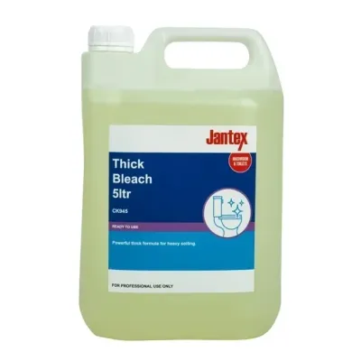 Jantex Pro Thick Bleach Concentrate 5Ltr Jantex Pro Thick Bleach Concentrate 5Ltr