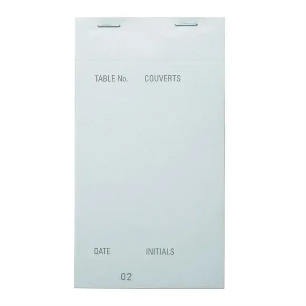 Carbonless Waiter Pad Duplicate Large (Pack of 50)