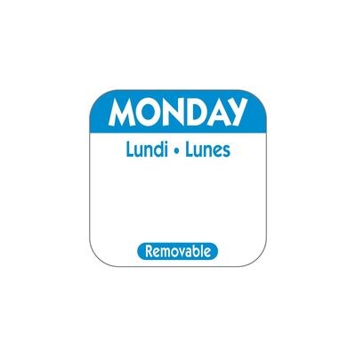 Food safety labels - 25mm Removable Day of the Week Label - Monday Food safety labels - 25mm Removable Day of the Week Label - Monday