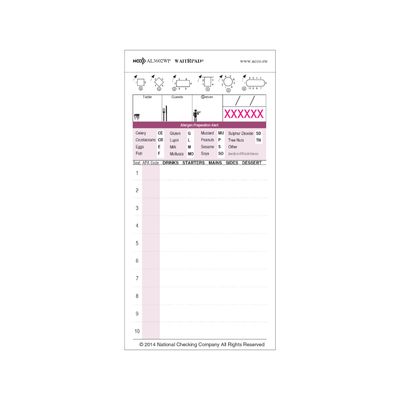 Medium Two-Part Carbonless Allergen WaitRpad® Pack of 10 Pads