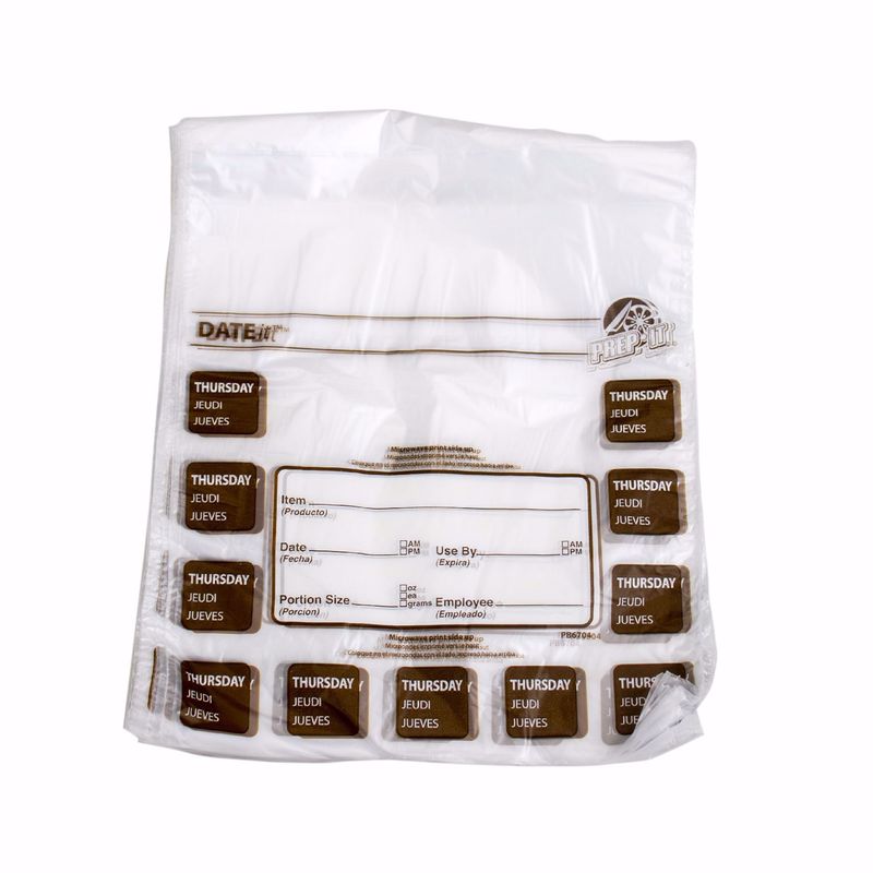 Thursday - DateIt™ Days of the Week Portion Bags – 165mm x 175mm
