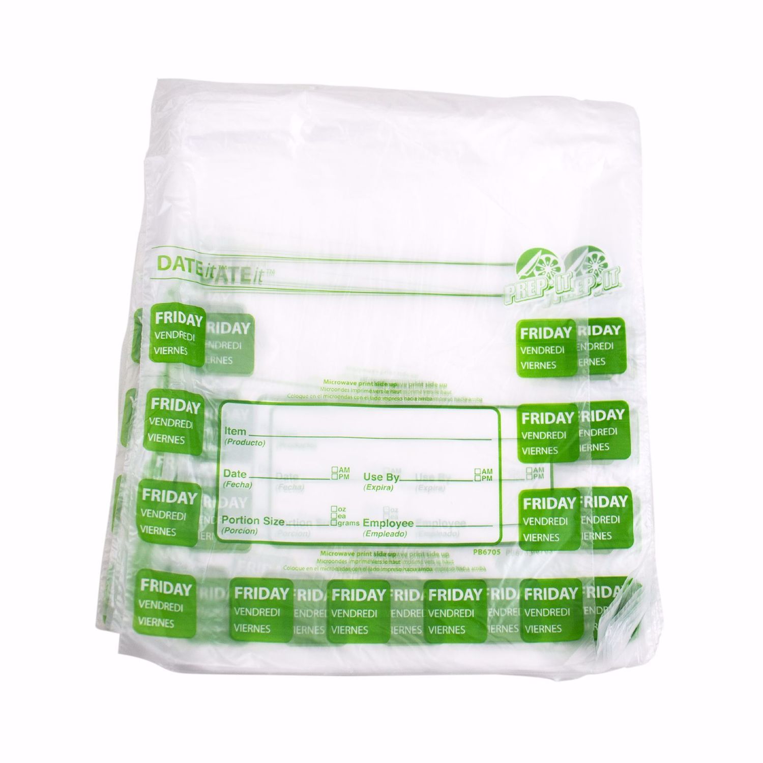 Friday - DateIt™ Days of the Week Portion Bags – 165mm x 175mm Friday - DateIt™ Days of the Week Portion Bags – 165mm x 175mm