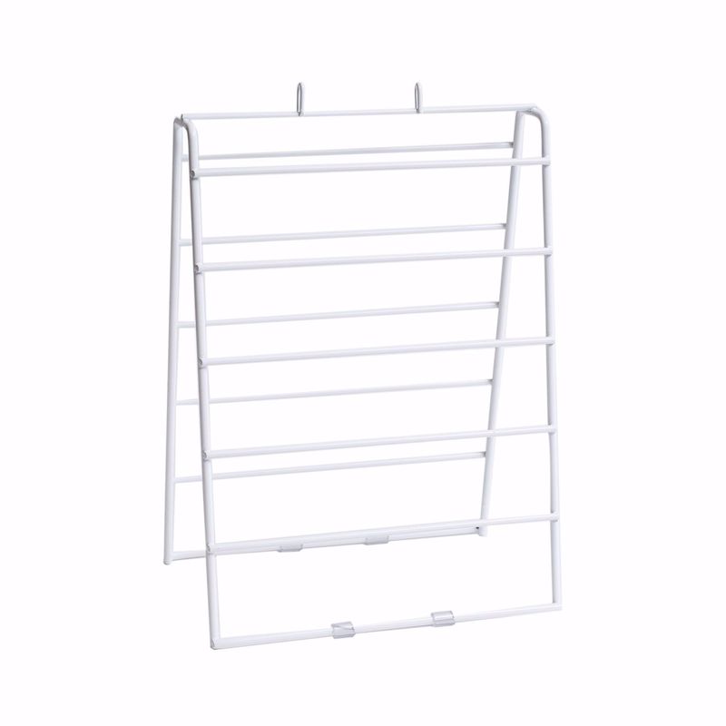 Wire coated dispenser holds 6.5 Wire coated dispenser holds 6.5" portion bags