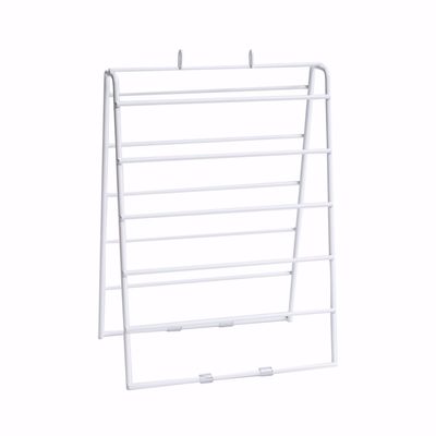 Wire coated dispenser holds 6.5 Wire coated dispenser holds 6.5" portion bags