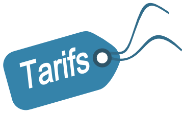 NOS TARIFS POUR LES  PARTICULIERS