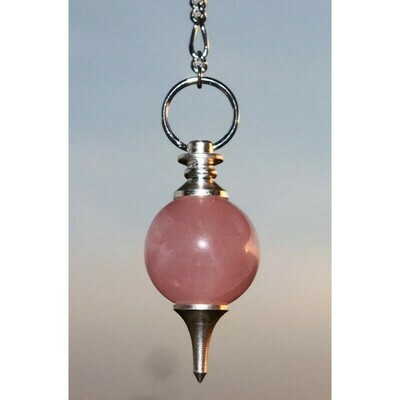 Pendule galileo en quartz rose