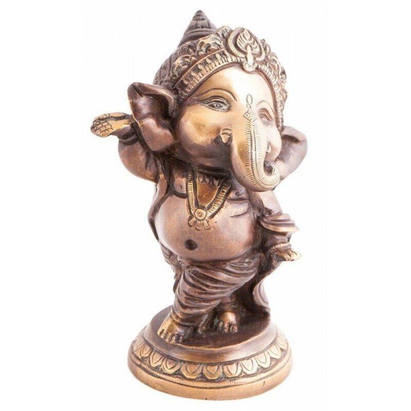 Bébé Ganesh en bronze