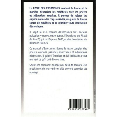 Le livre des Exorcismes