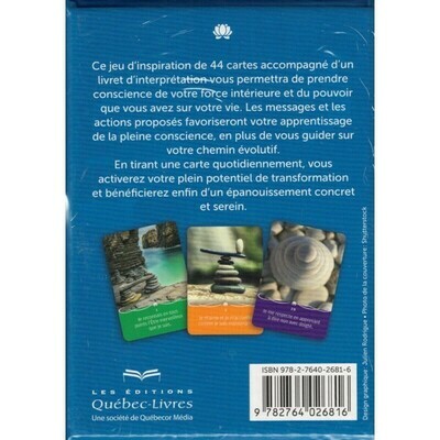 Cartes d'inspiration créatrice pour vivre en pleine conscience