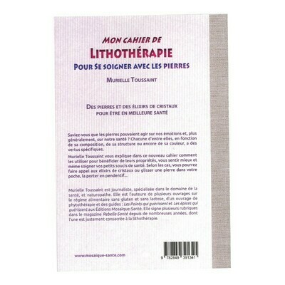 Mon cahier de lithothérapie