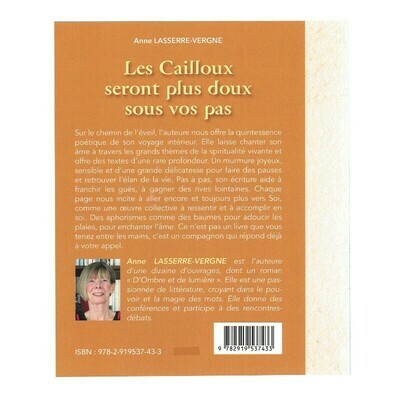 Les cailloux seront plus doux sous vos pas