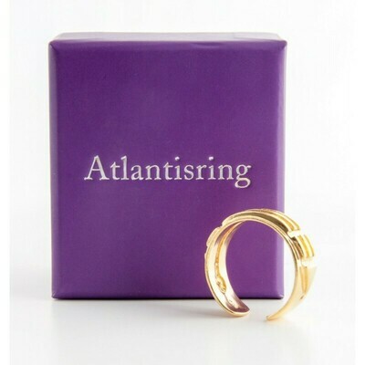 Bague d&#39;Atlante en doré femme