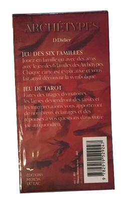 Tarot Archétypes - Jeu des six familles