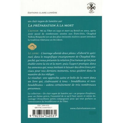 Un clair rayon de lumière sur la préparation à la mort