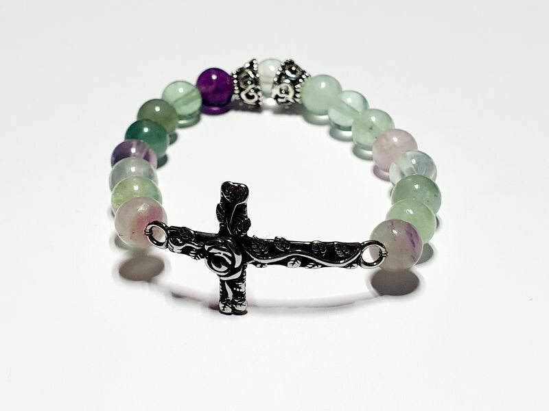 Bracelet Fluorite 8 mm