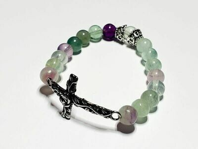 Bracelet Fluorite 8 mm
