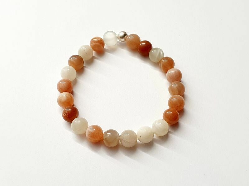 Bracelet Pierre de Lune 8 mm