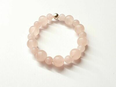 Bracelet Quartz Rose 8 mm et 12 mm