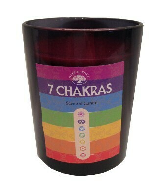 Bougie Green Tree 7 chakra