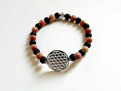 Bracelet Rhodonite 6 mm