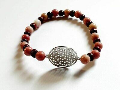 Bracelet Rhodonite 6 mm