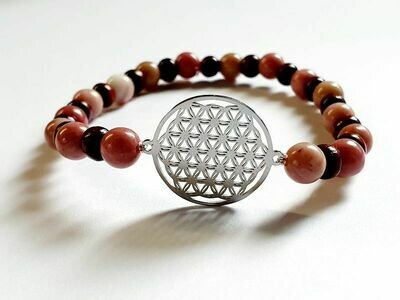 Bracelet Rhodonite 6 mm