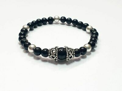 Bracelet Tourmaline 6 mm et 8 mm