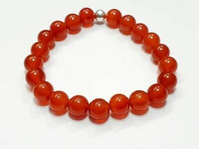 Bracelet Cornaline 8 mm