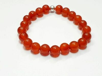 Bracelet Cornaline 8 mm