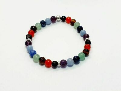 Bracelet 7 Chakra 6 mm