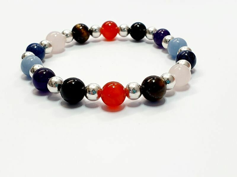 Bracelet 7 chakra 8 mm