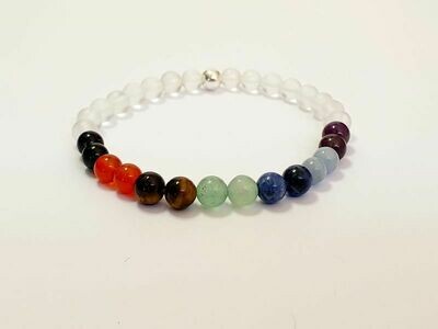 Bracelet 7 Chakra 6 mm