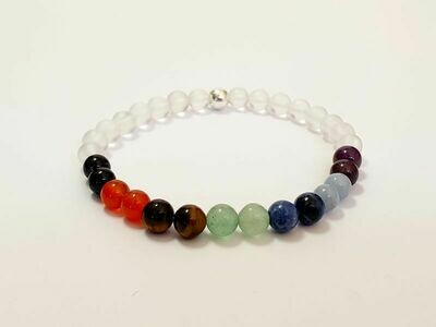 Bracelet 7 Chakra 6 mm